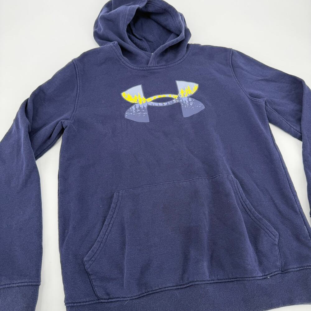 Under Armour Navy‎ Pullover Hoodie - Youth L / Women's S